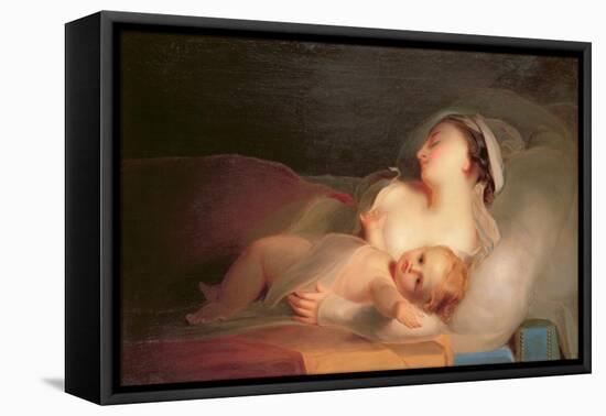 Mother and Child, 1827-Thomas Sully-Framed Premier Image Canvas