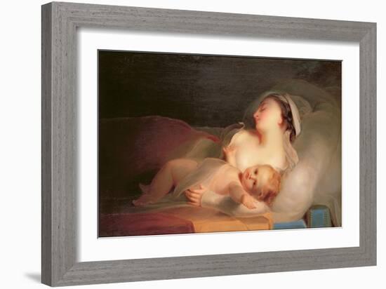 Mother and Child, 1827-Thomas Sully-Framed Giclee Print