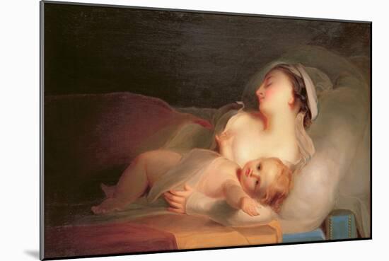 Mother and Child, 1827-Thomas Sully-Mounted Giclee Print