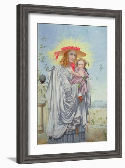 Mother and Child, 1860-Richard Dadd-Framed Giclee Print