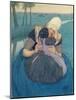 Mother and Child, 1900-Charles William Bartlett-Mounted Giclee Print
