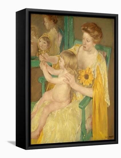 Mother and Child, 1905-Mary Cassatt-Framed Stretched Canvas