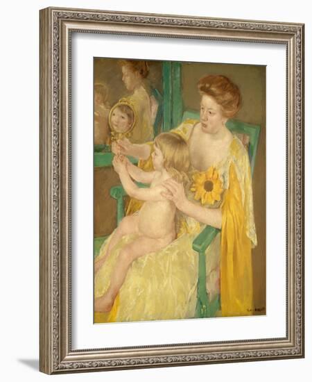 Mother and Child, 1905-Mary Cassatt-Framed Art Print