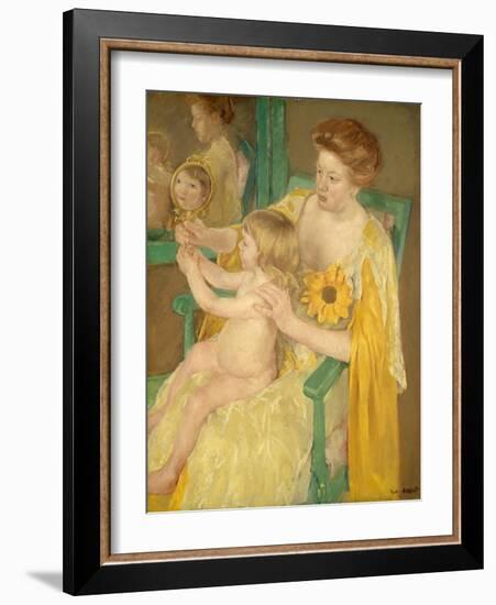 Mother and Child, 1905-Mary Cassatt-Framed Art Print