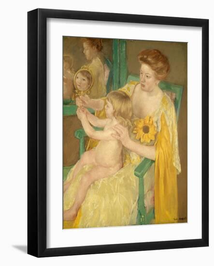 Mother and Child, 1905-Mary Cassatt-Framed Art Print