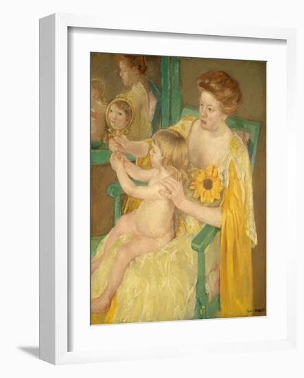 Mother and Child, 1905-Mary Cassatt-Framed Art Print