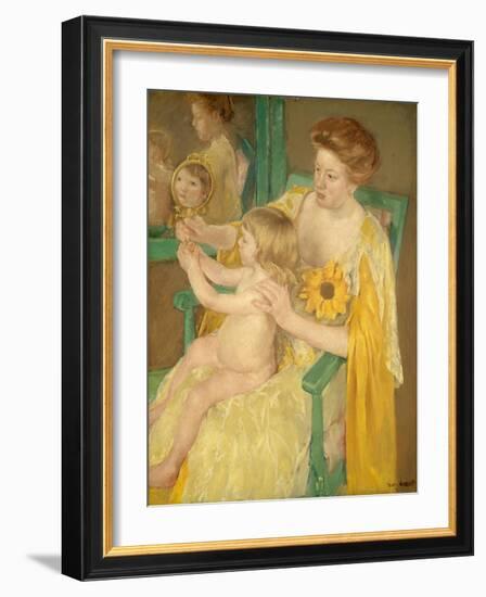 Mother and Child, 1905-Mary Cassatt-Framed Art Print