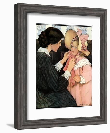 Mother and Child, 1907-Jessie Willcox-Smith-Framed Giclee Print