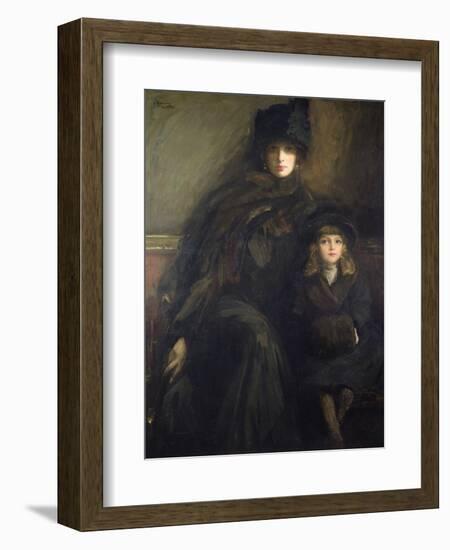 Mother and Child, 1909-Sir John Lavery-Framed Giclee Print