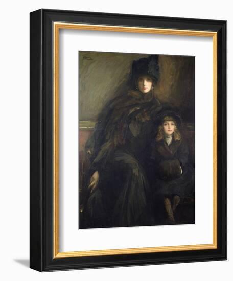 Mother and Child, 1909-Sir John Lavery-Framed Giclee Print