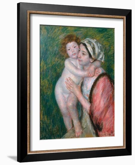 Mother and Child, 1914-Mary Stevenson Cassatt-Framed Giclee Print