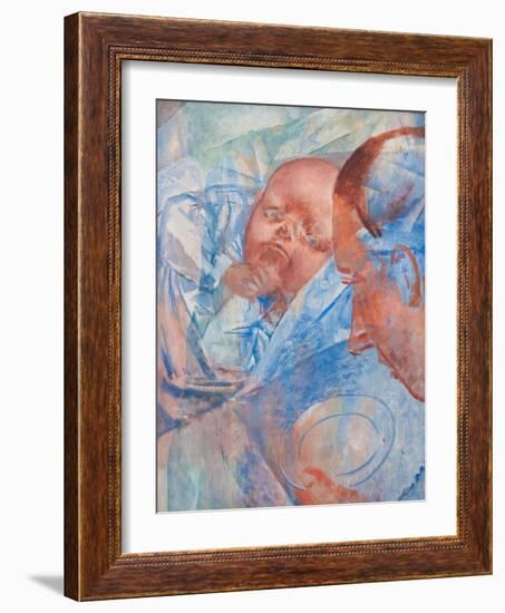 Mother and Child, 1922-Kuzma Sergeyevich Petrov-Vodkin-Framed Giclee Print