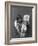 Mother and child Apsaroke Indian Edward Curtis Photograph-Lantern Press-Framed Art Print