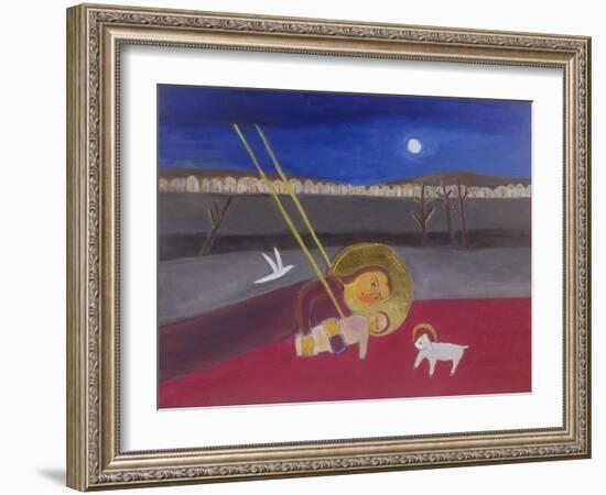 Mother and Child at Mazar, 2002-Roya Salari-Framed Giclee Print