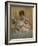 Mother and Child, C.1875-80 (Oil on Panel)-Alfred Emile Stevens-Framed Giclee Print