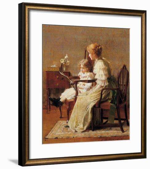 Mother and Child, c.1885-Francis Coates Jones-Framed Art Print