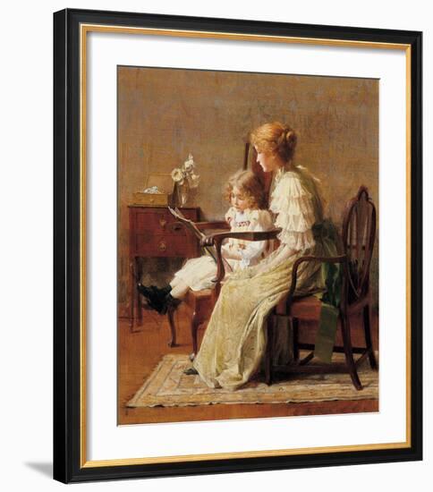 Mother and Child, c.1885-Francis Coates Jones-Framed Art Print