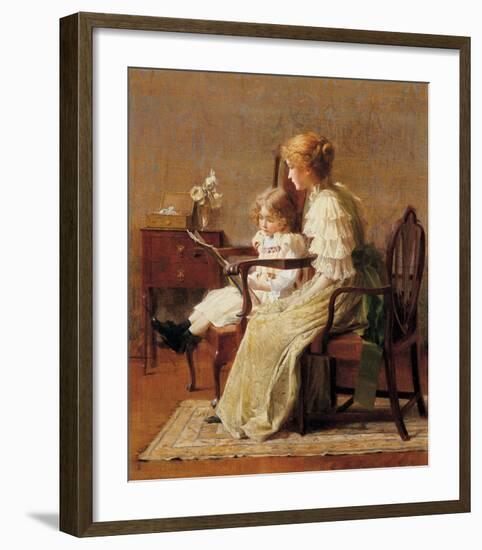 Mother and Child, c.1885-Francis Coates Jones-Framed Art Print