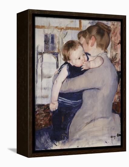 Mother and Child, C.1889-Mary Cassatt-Framed Premier Image Canvas