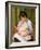 Mother and Child, C.1894-Pierre-Auguste Renoir-Framed Giclee Print