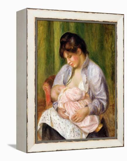 Mother and Child, C.1894-Pierre-Auguste Renoir-Framed Premier Image Canvas