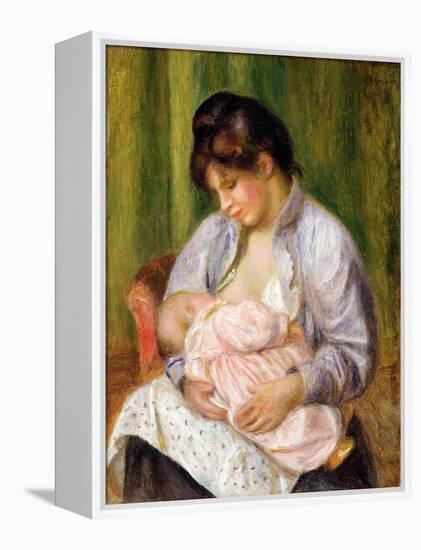 Mother and Child, C.1894-Pierre-Auguste Renoir-Framed Premier Image Canvas