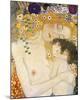 Mother and Child (detail from The Three Ages of Woman), c. 1905-Gustav Klimt-Mounted Giclee Print