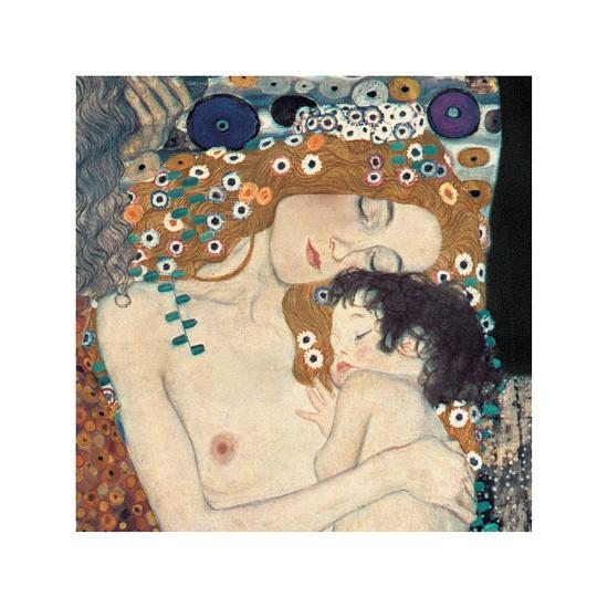 Mother And Child Detail From The Three Ages Of Woman C 1905 Giclee Print Gustav Klimt Art Com