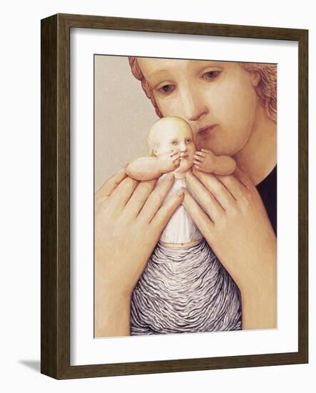 Mother and Child I, 1998-Evelyn Williams-Framed Giclee Print