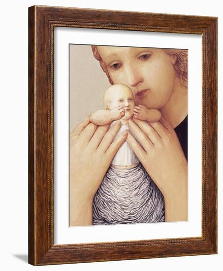 Mother and Child I, 1998-Evelyn Williams-Framed Giclee Print