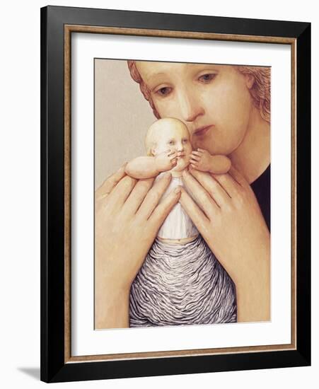 Mother and Child I, 1998-Evelyn Williams-Framed Giclee Print