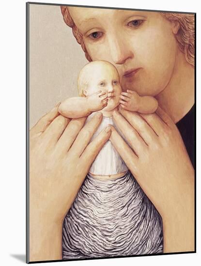 Mother and Child I, 1998-Evelyn Williams-Mounted Giclee Print