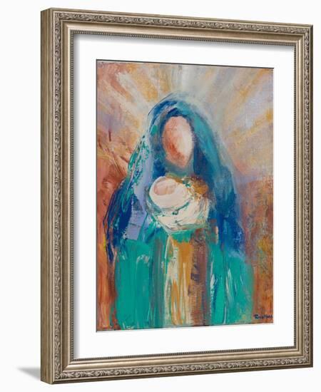 Mother and Child II-Robin Maria-Framed Art Print