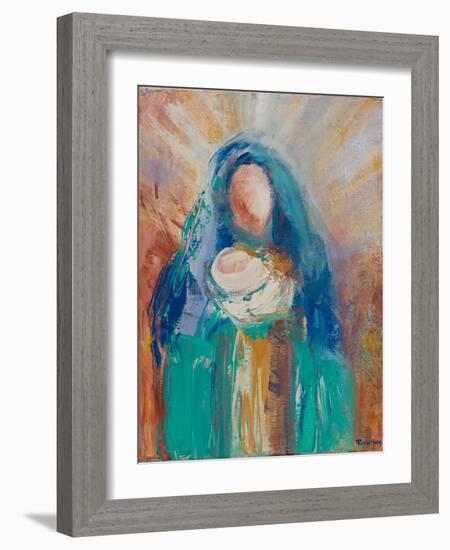 Mother and Child II-Robin Maria-Framed Art Print