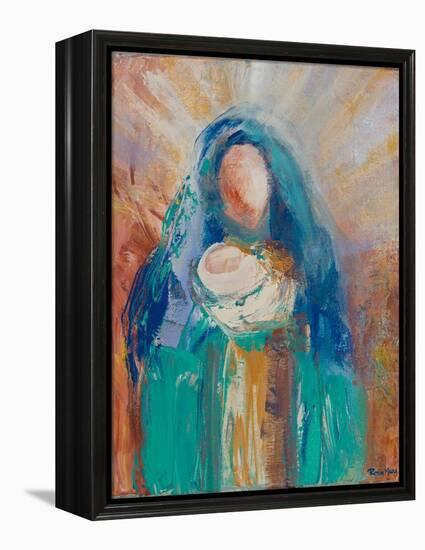 Mother and Child II-Robin Maria-Framed Stretched Canvas