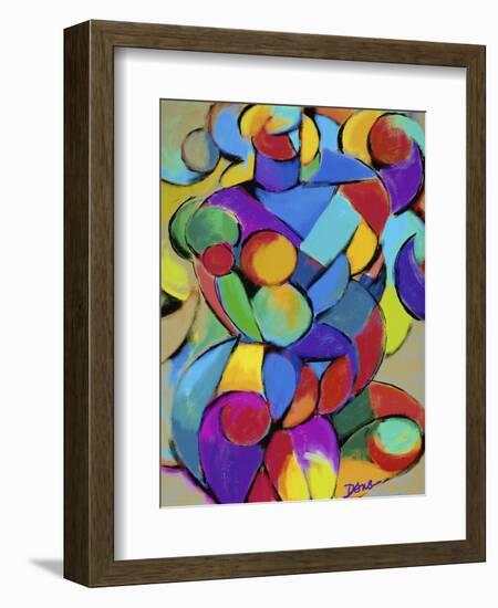 Mother and Child III-Diana Ong-Framed Giclee Print