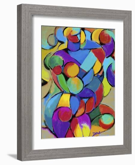 Mother and Child III-Diana Ong-Framed Giclee Print