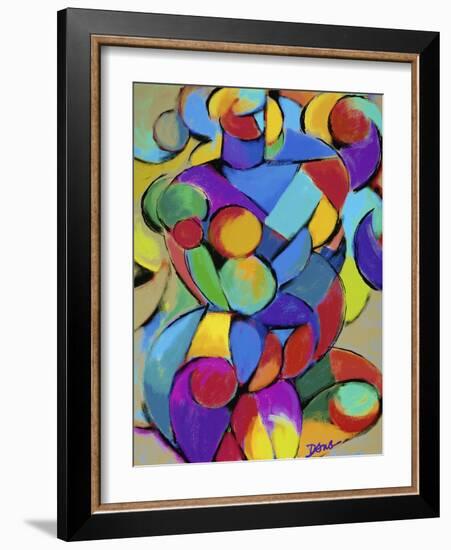 Mother and Child III-Diana Ong-Framed Giclee Print