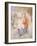 Mother and Child, Maternity, 1886-Pierre-Auguste Renoir-Framed Giclee Print