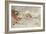 Mother and Child on a Couch-James Abbott McNeill Whistler-Framed Giclee Print