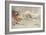 Mother and Child on a Couch-James Abbott McNeill Whistler-Framed Giclee Print