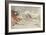 Mother and Child on a Couch-James Abbott McNeill Whistler-Framed Giclee Print