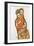 Mother and Child - Schiele, Egon (1890-1918) - 1914 - Black Chalk, Gouache on Paper - 48,2X31,9 - L-Egon Schiele-Framed Giclee Print