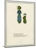 Mother and Child, Seen from the Back-Kate Greenaway-Mounted Art Print