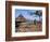 Mother and Child Walk Through a Konso Village, Omo River Region, Ethiopia-Janis Miglavs-Framed Photographic Print