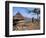 Mother and Child Walk Through a Konso Village, Omo River Region, Ethiopia-Janis Miglavs-Framed Photographic Print