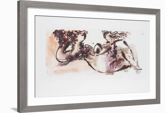 Mother and Child-Chaim Gross-Framed Collectable Print