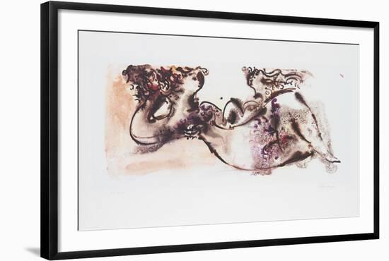 Mother and Child-Chaim Gross-Framed Collectable Print