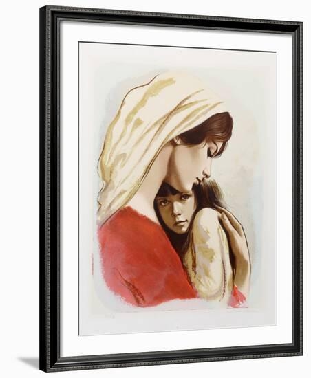 Mother and Child-Sandu Liberman-Framed Limited Edition