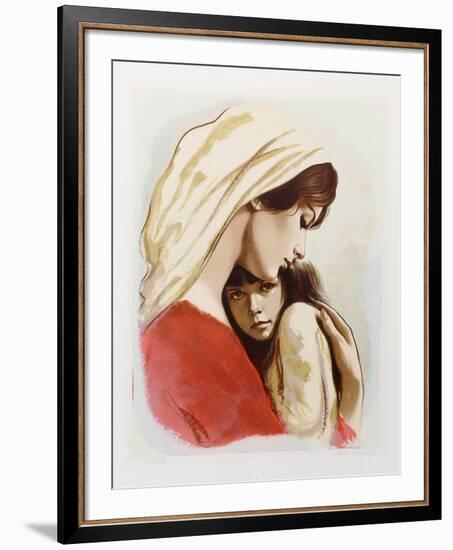 Mother and Child-Sandu Liberman-Framed Limited Edition